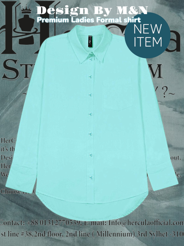 Soft Yellow Premium Formal Shirt – by HerCula