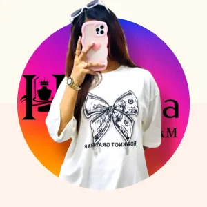 Drop Shoulder T-Shirts White