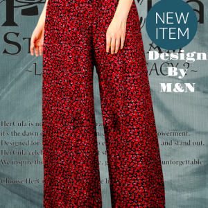 Red Palazzo Pants